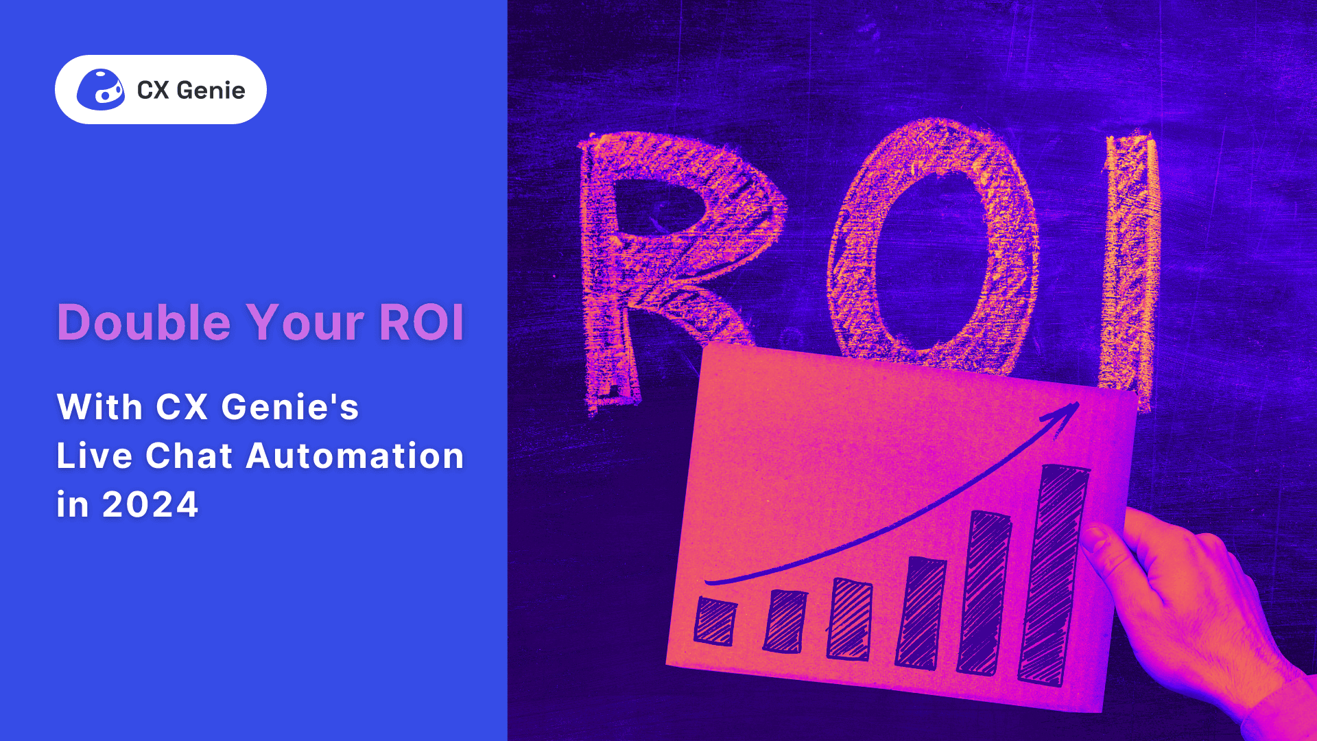 Double Your ROI with CX Genie's Live Chat Automation in 2024