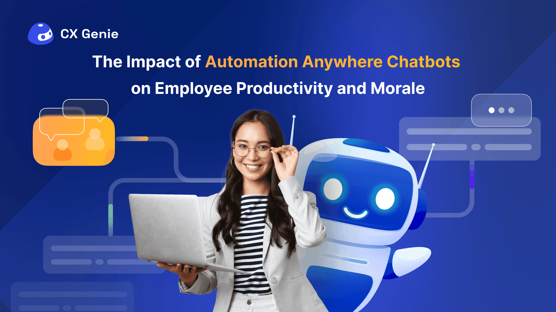 The Impact of Automation Anywhere Chatbots on Employee Productivity and Morale