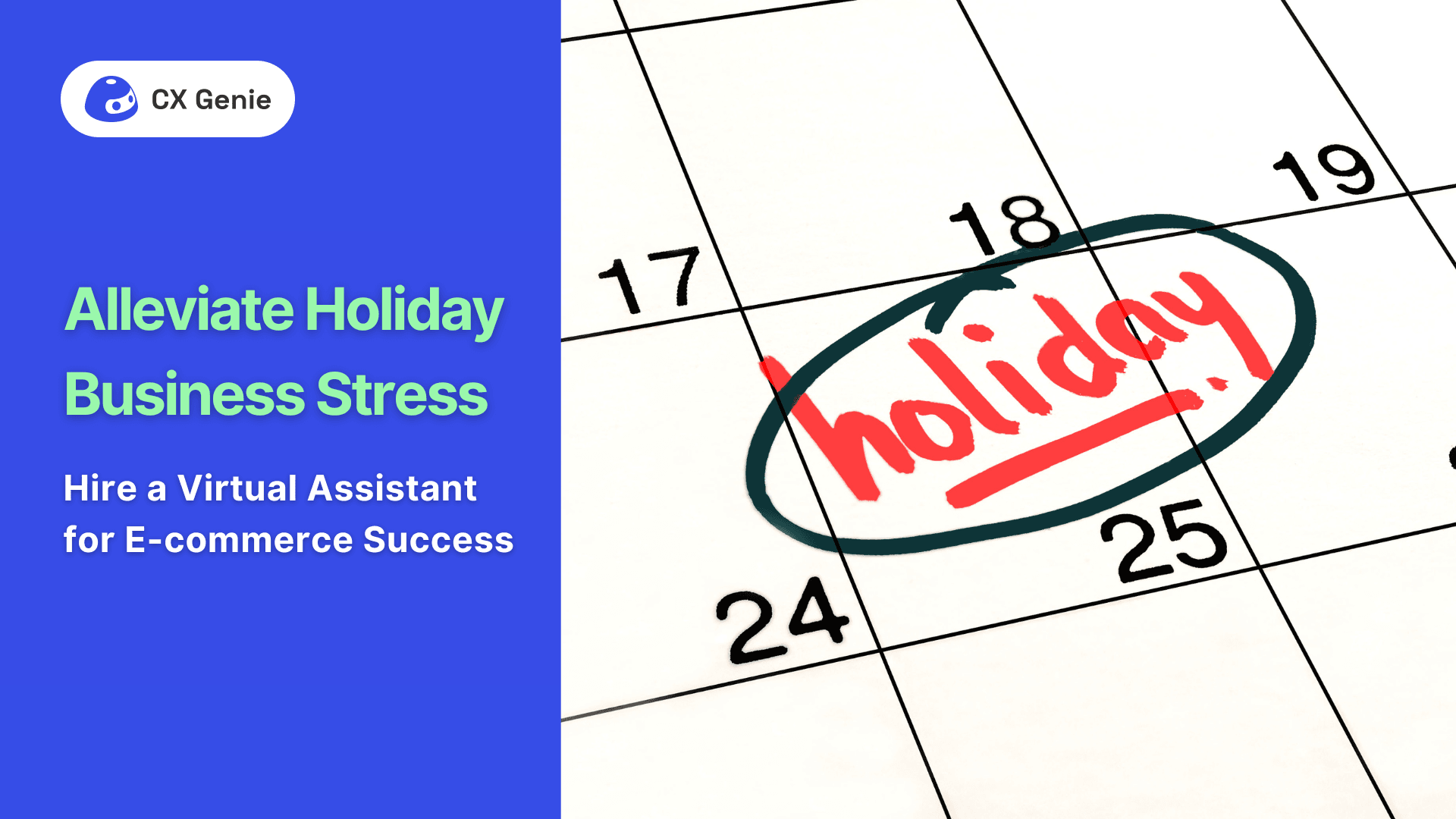 Alleviate Holiday Business Stress: Hire a Virtual Assistant for E-commerce Success