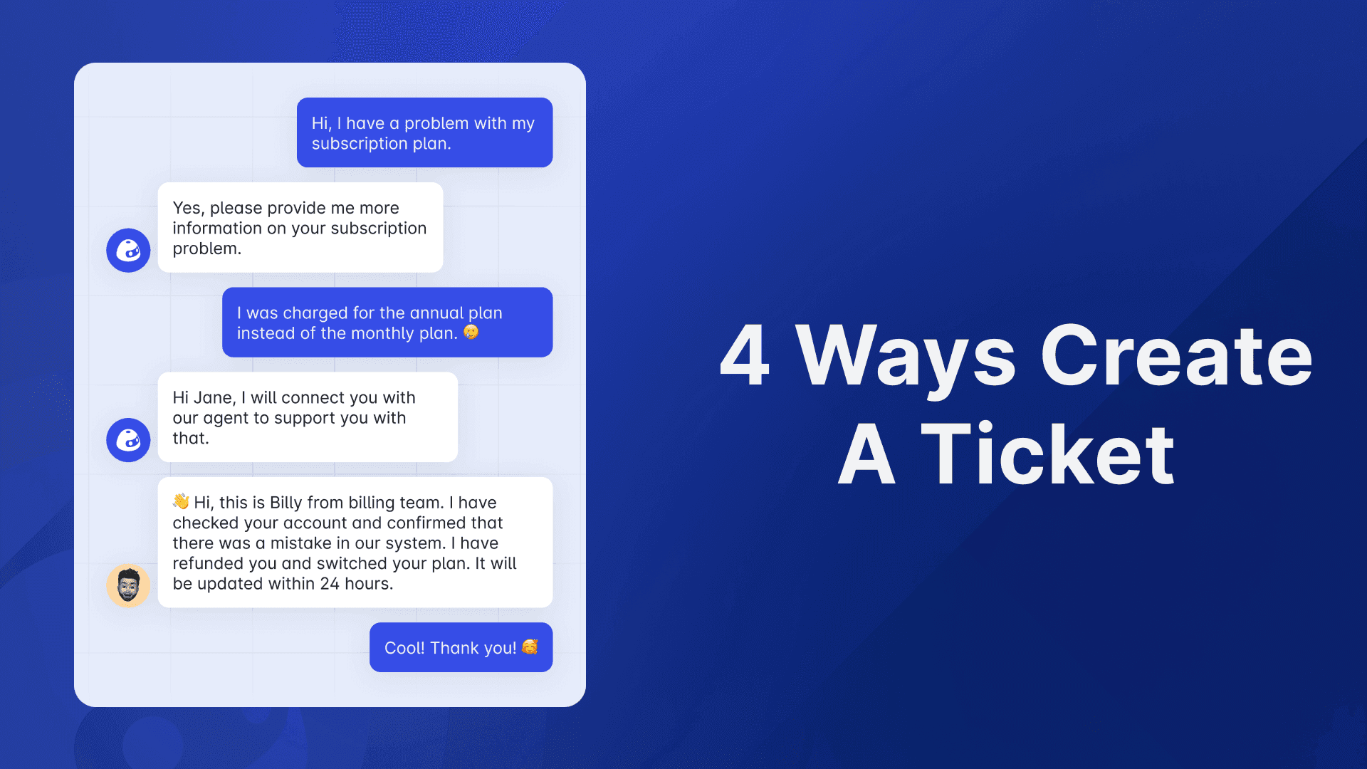 4 Ways Customers Create A Ticket